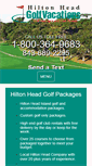 Mobile Screenshot of hhigolfvacations.com